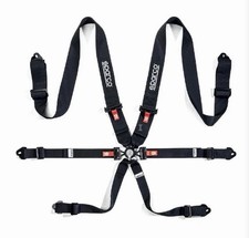 Sparco 6 Point 3 Competition Steel Pull Down Racing Harness 2029 Expiry Sparco 6 Point 3 Competition Steel Pull Down Racing Harness 2029 Expiry