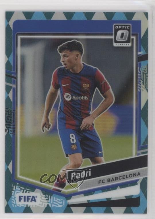 2023-24 Panini Donruss FIFA Optic Argyle Prizm Pedri #117 0h5y