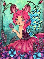 Dreamer Designs Diamond Painting Kit BRAND NEW/DISCONTINUED - Spring Beauty