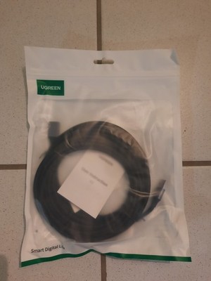 UGREEN Verlängerungskabel USB 3.0 Nylon Stecker auf Buchse zu Aluminium 5 Gbps