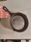 Vintage Three Notch Lodge No. 4 Cast Iron Skillet