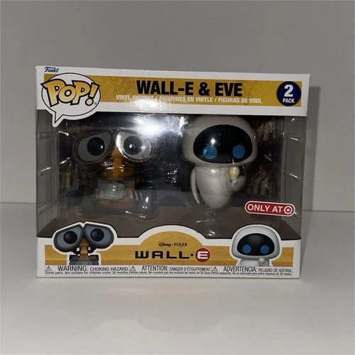 Funko Pop! Vinyl WALL-E & EVE 2 Pack Target Exclusive Disney Pixar Collectible