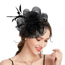 Fascinators for Women, Derby Hats for Lady Tea Party Tea Party Hat for Church...