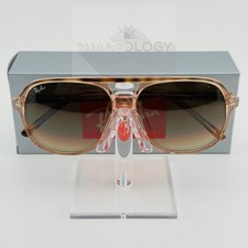 Ray Ban Bill RB2198 60mm Unisex Pilot Sunglasses - Havana / Brown Gradient Lens