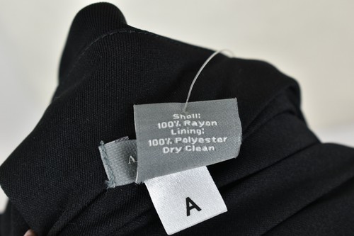 ANN TAYLOR Black Dress Size 8 - Picture 5 of 5