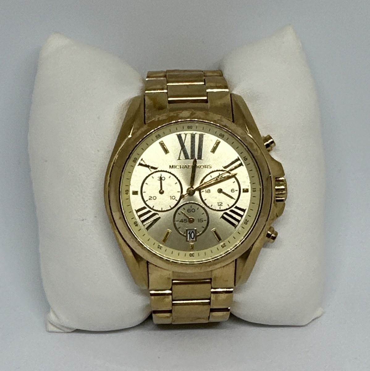 Michael Kors Bradshaw MK5605 Women Gold Stainless Steel  display picture 2