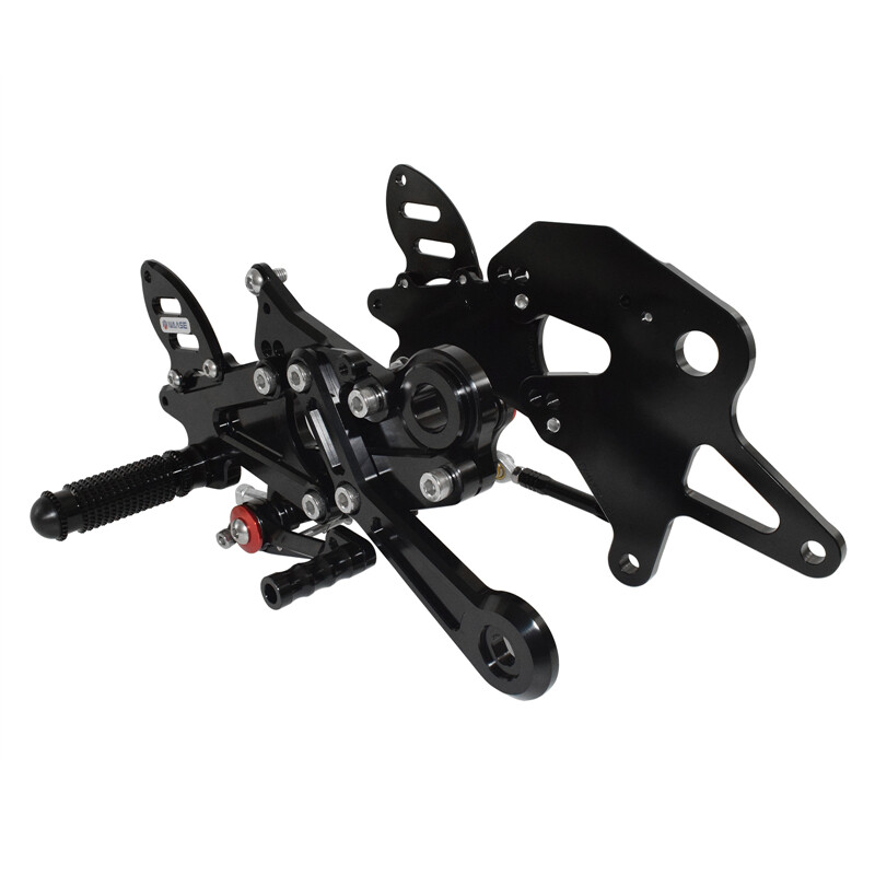 ペダル Adjustable Rearset Footrests Footpeg For KAWASAKI Ninja 650 Z650