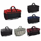 DALIX 25" Extra Large Travel Vacation Overnight Duffle Bag in Black