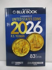 2026 Blue Book Handbook of United States Coins 83rd Ed. Softcover R.S. Yeoman