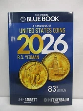 2026 Blue Book Handbook of United States Coins 83rd Ed. Softcover R.S. Yeoman