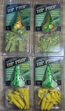 4 Mister Twister Top Prop Lures Frog Discontinued