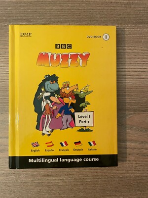 Muzzy Mehrsprachiger Sprachkurs Englisch Espanol Francais Deutsch Italiano+DVD