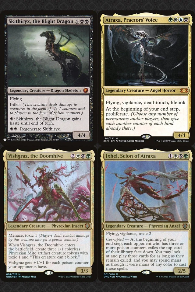 Atraxa, Grand Unifier Commander Deck Infect Phyrexian Magic Ready-to-Play Alt - Image 2 of 4