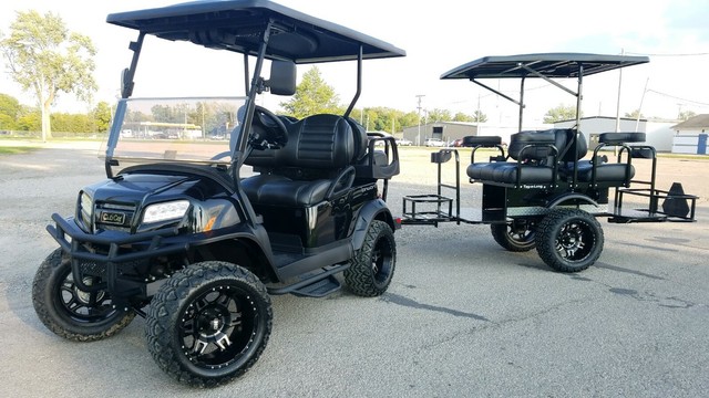 pull behind golf cart