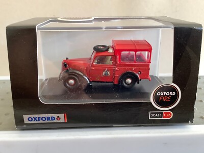  Oxford Fire 76TIL006 1:76 Austin Tilly City of Leeds Fire Brigade (EW403-8S1/3)