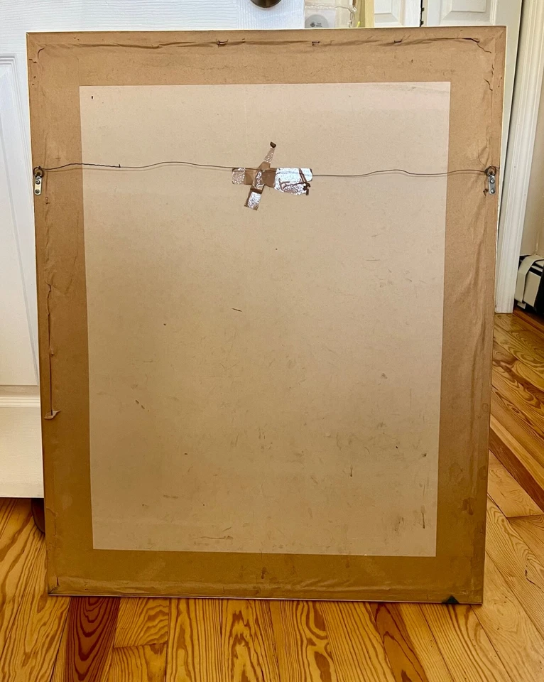 Litografía artística firmada por Guillaume Corneille Femme et L'Oiseau D'Ete 1981 Foto 4 de 4