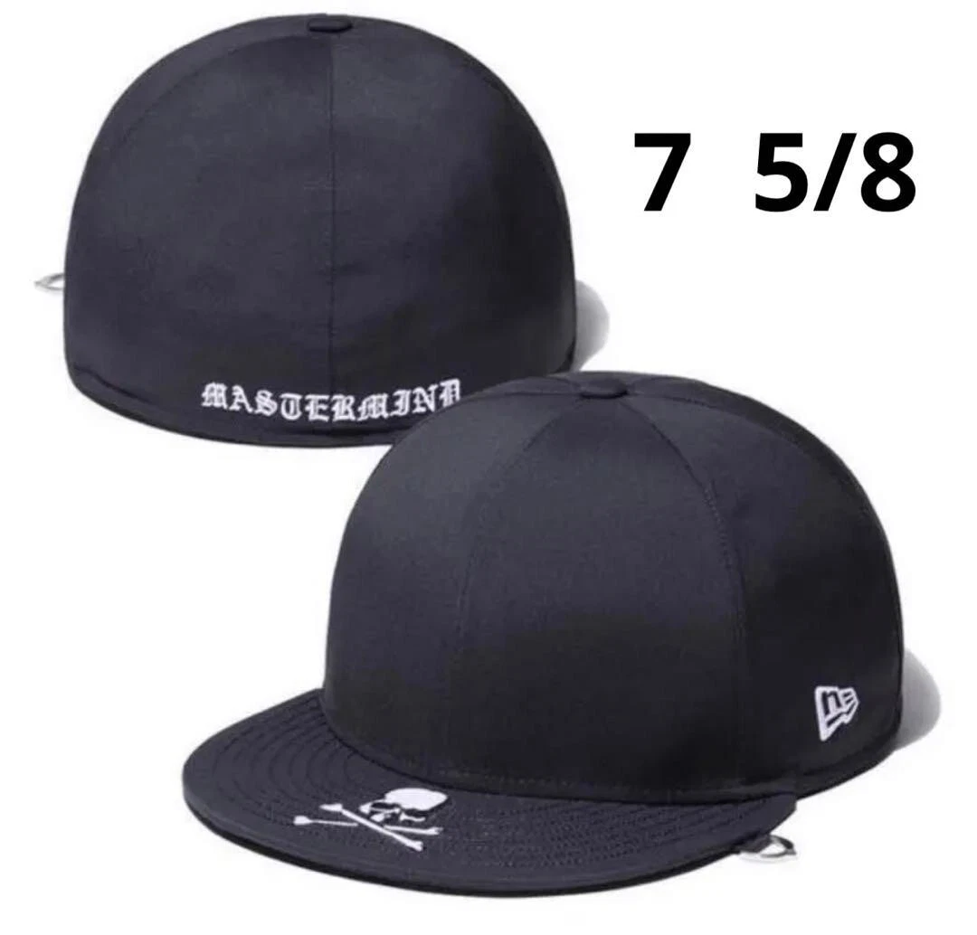 Mastermind Japan x New Era x Gore-Tex Men's Baseball Cap Size 7 5/8 Black