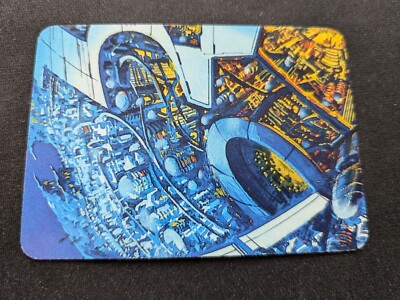 1985 Hasbro Transformers Action Card # 42 The Planet Cybertron (NM)