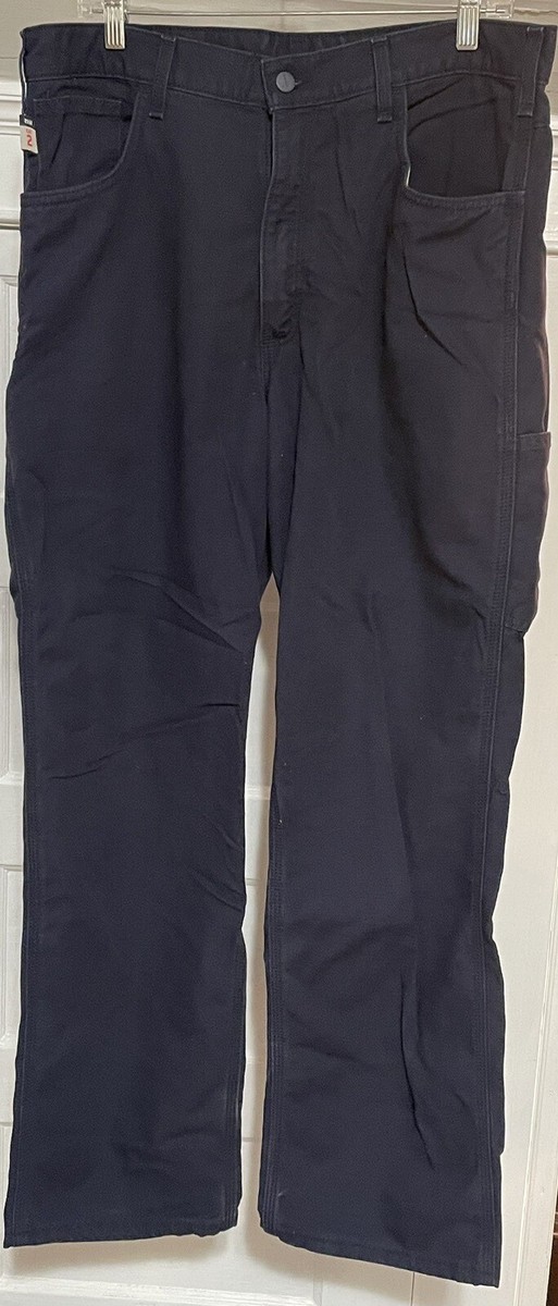 【USA-new】carhartt allinone fr2112 cat2新品 Carhartt Cat 2 Flame Resistant FR NFPA 2112 WORK PANTS Black