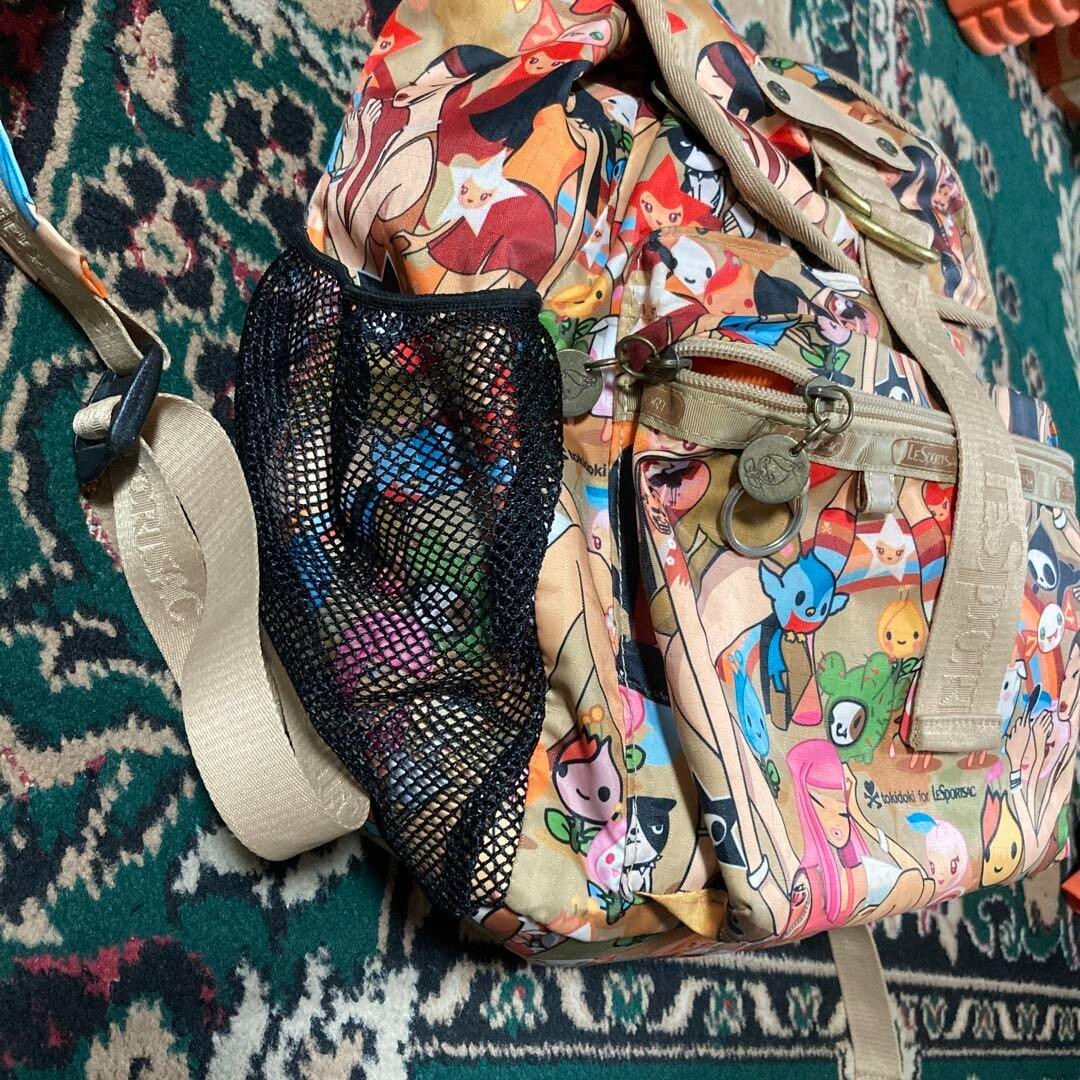 LeSportsac tokidoki collaboration rucksack backpack all pattern