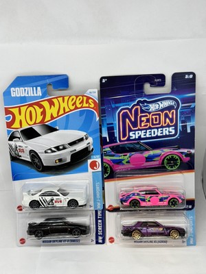 Hot Wheels Nissan/Skyline GTR Lot Of 4 Cars.