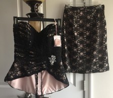 MORI LEE BY MADELINE 2 PCS SET WOMEN S POLYESTER GARMER SZ 8 NWOT