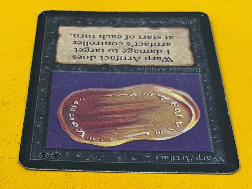 MTG WARP ARTIFACT Alpha (OldManMTG 008-210) - Image 3 of 4