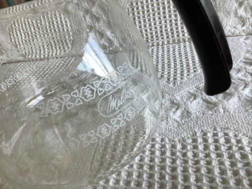 Vintage Melitta Corning 8 Cup Glass Replacement Coffee Pot Carafe no lid - Picture 11 of 12