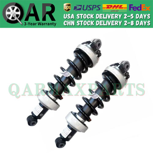 2x Rear Air Suspension Shock Struts Assembly Magnetic For Audi R8 V8 4.2 5.2 FSI
