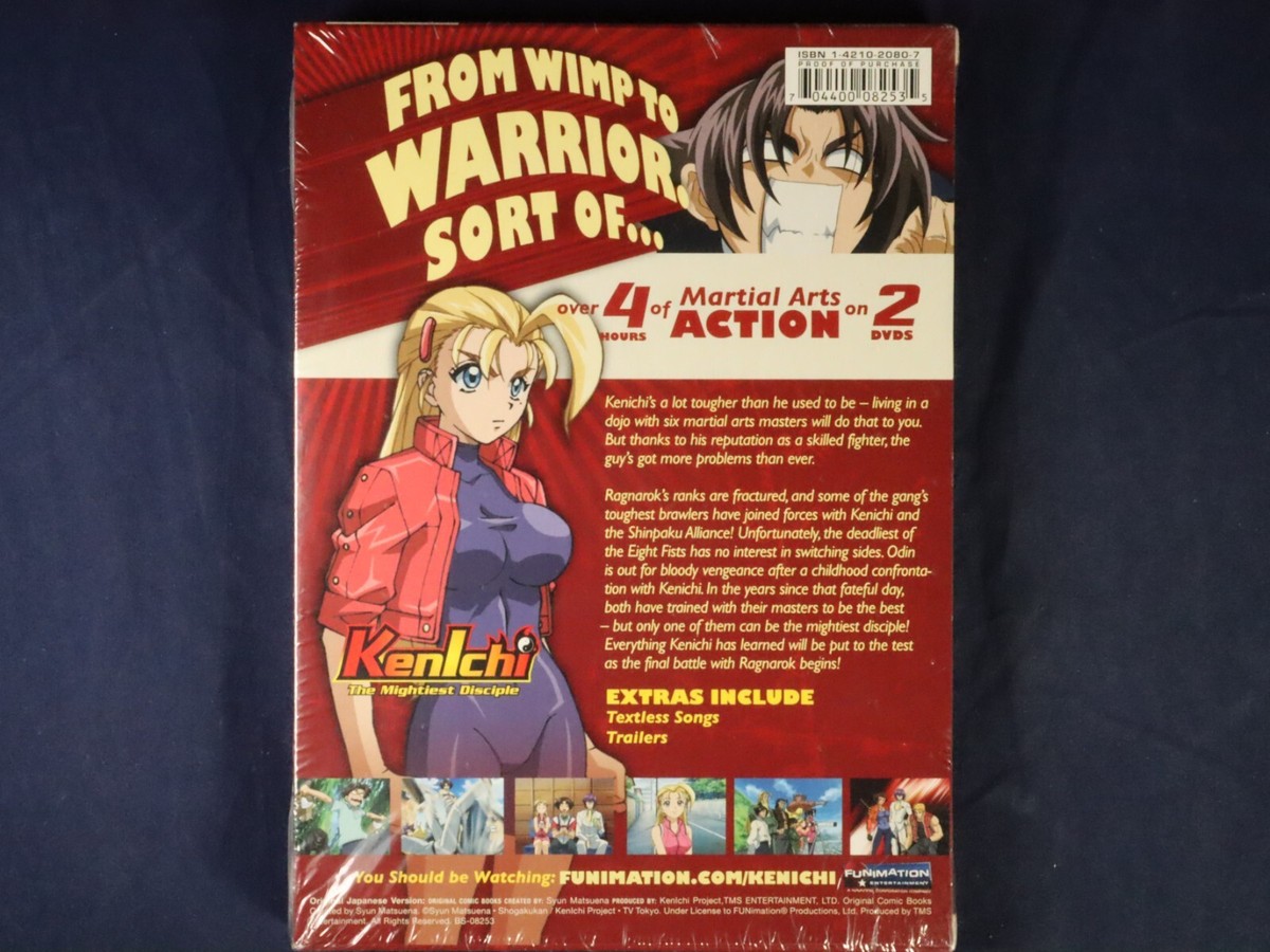 Kenichi: The Mightiest Disciple Season 2, Part 2 {DVD, 2010, 2
