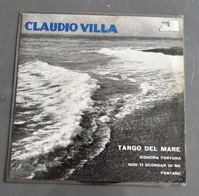 Claudio Villa - Tango del mare / Lady Fortuna / Fontane / Non Ti.. - EPE-3008