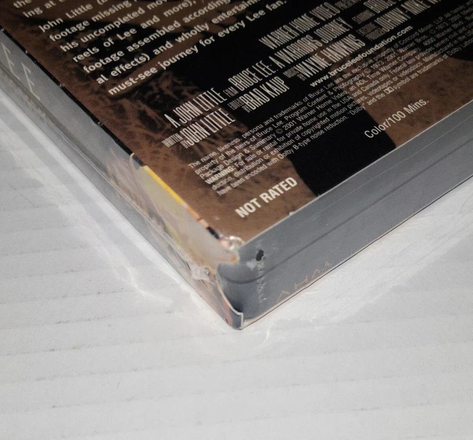 Bruce Lee: A Warrior's Journey (VHS, 2000) New and Sealed! (See Images) Foto 4 de 4