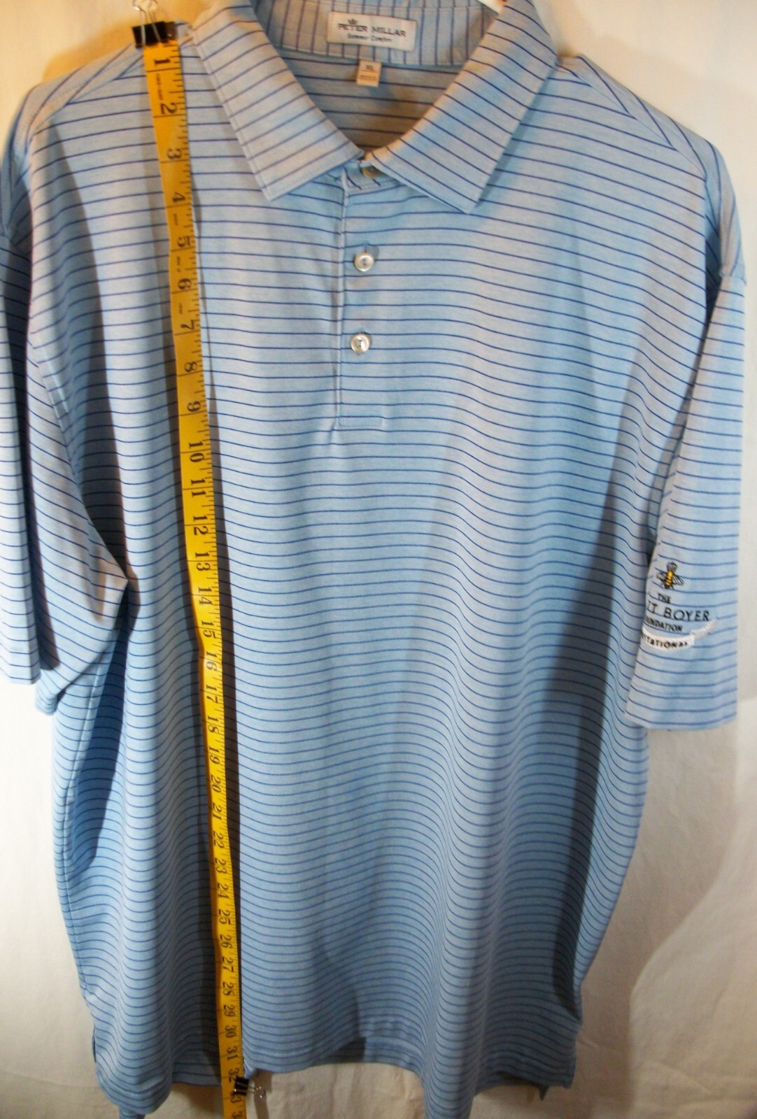 Peter Millar Solid Performance Jersey Polo Shirt … - image 7