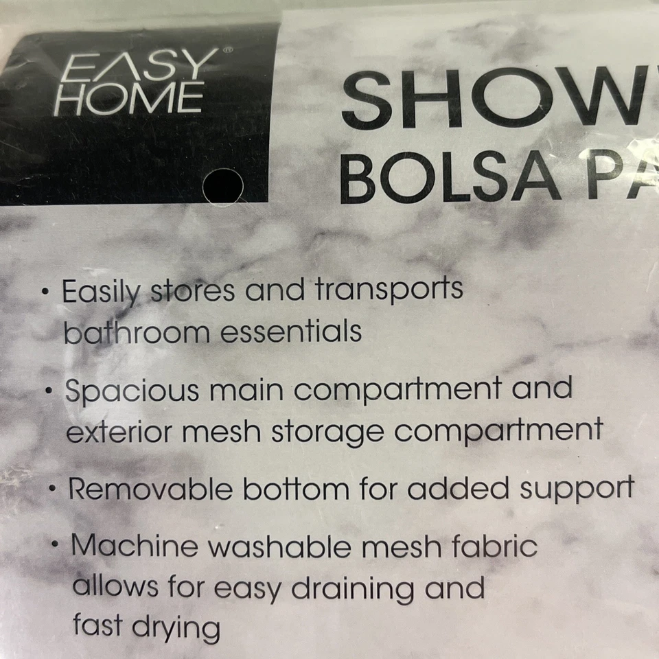 Mesh Allows Quick Dry Easy Transport Spacious Tote~Beaches Dorm Home Travel - Image 2 of 4