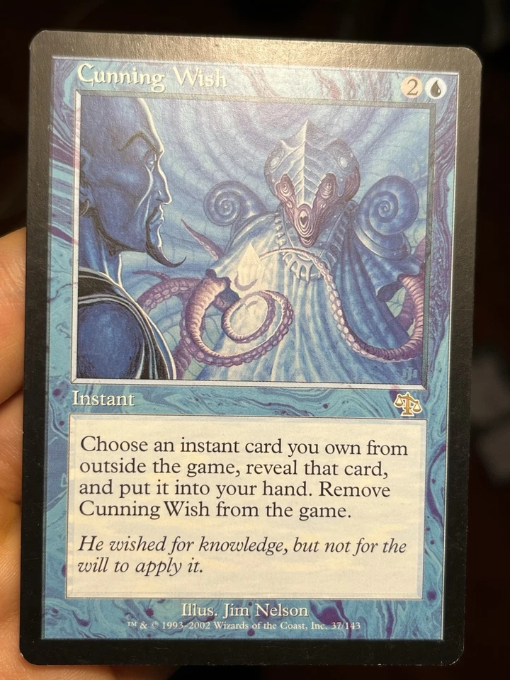 4x Cunning Wish • Judgment • 2LP/2MP • Mtg (1664) - Image 4 of 4