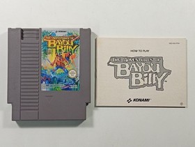 THE ADVENTURES OF BAYOU BILLY NINTENDO NES PAL-B FRA (COMPLETE - BOX AGED)