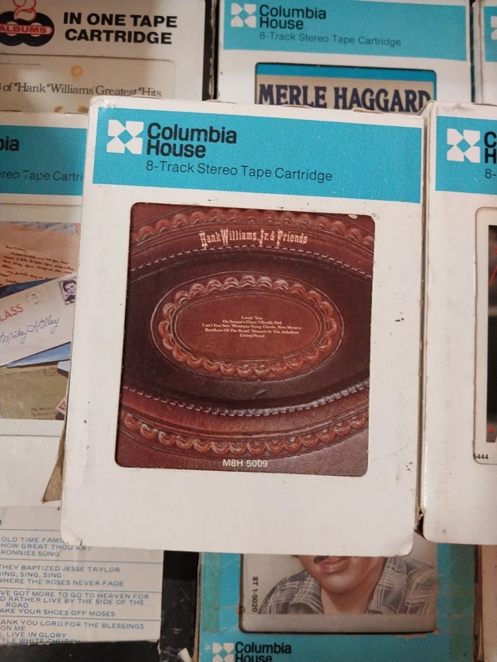 Columbia House 8 Track Tapes Lot Of 11 Johnny Mathis, Hank Williams, Crystal G.  - Image 3 of 4