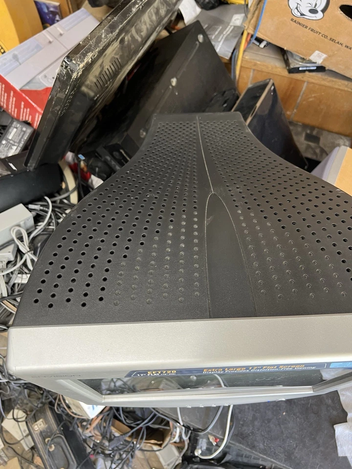 RETRO GAMING Envision EN-775e ORDENADOR 16" PANTALLA COLOR MONITOR CRT (F1770) XP Foto 3 de 4