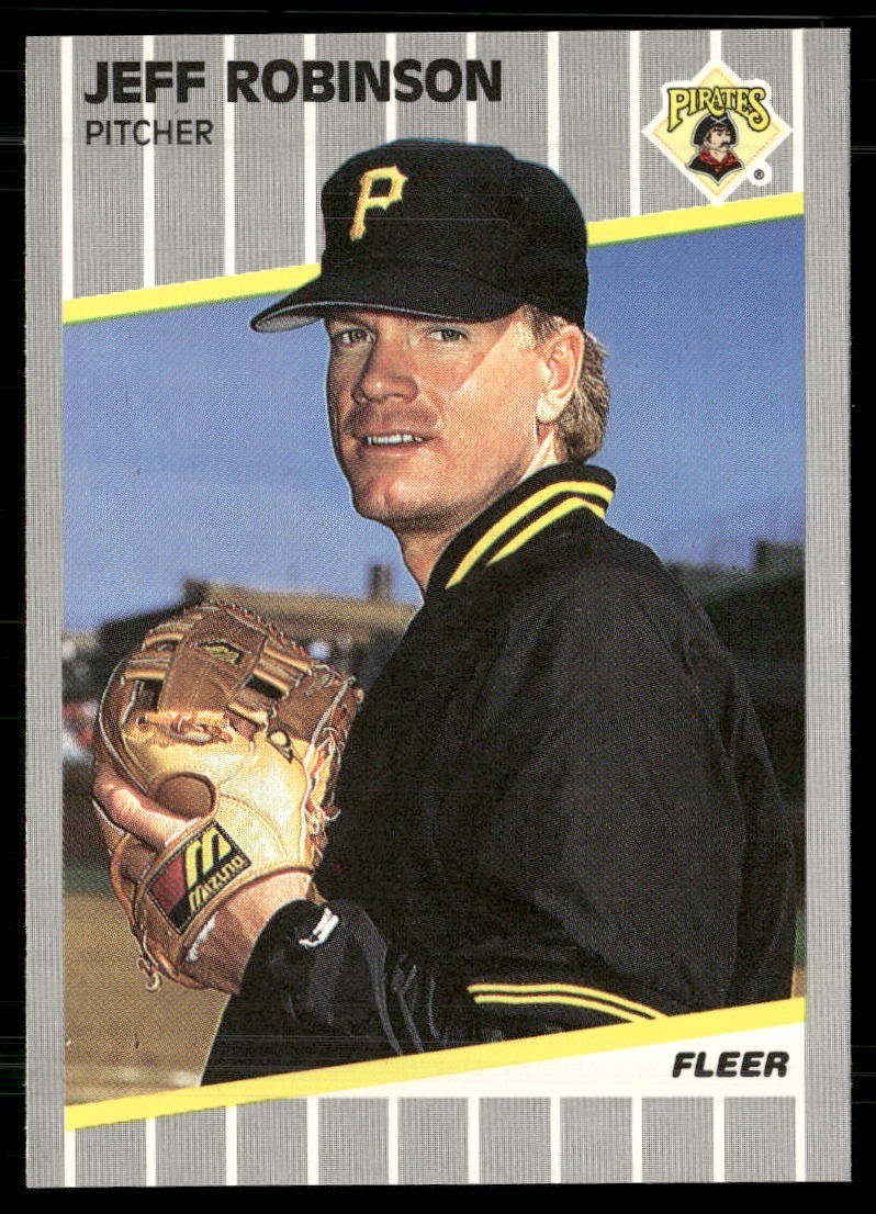 Jeff Robinson 1989 Fleer #220