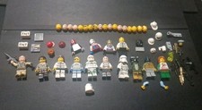 LEGO MINIFIGURES LOT Of HEADS HELMETS BODIES HATS ACCESSORIES