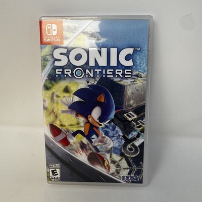 Sonic Frontiers Nintendo Switch Game Cartridge Tested Working w/ Case