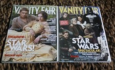 Two Vintage Star Wars Vanity Fair Magazines, March 2002 & Feb 2005