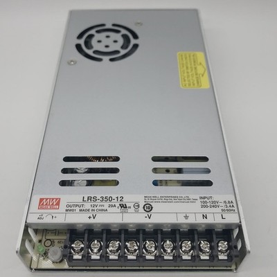 One New Power Supply For   LRS-350-12 12V 29A   *vm