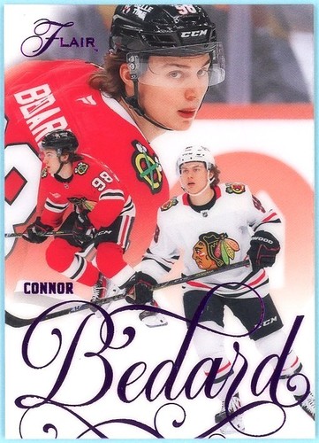 CONNOR BEDARD 2025-26 UD Flair #23 "Backcheck" /199