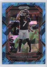 2022 Panini Prizm Blue Ice Prizm 31/99 Younghoe Koo #17 15ej