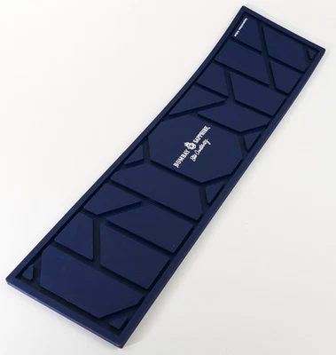 Bombay Sapphire Gin Barrunner Abtropfmatte Blau Auffangmatte Rubber Mat 8558