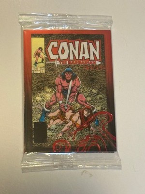 2025 Cryptozoic Conan the Barbarian Convention Box Set of 9 Foil Cards - #/299