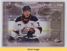 2024-25 Upper Deck CHL In the Lab Calem Mangone #IL-18 READ h8y