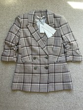 NWT Veronica Beard Viva Dickey Jacket - Khaki Multi - Sz 6