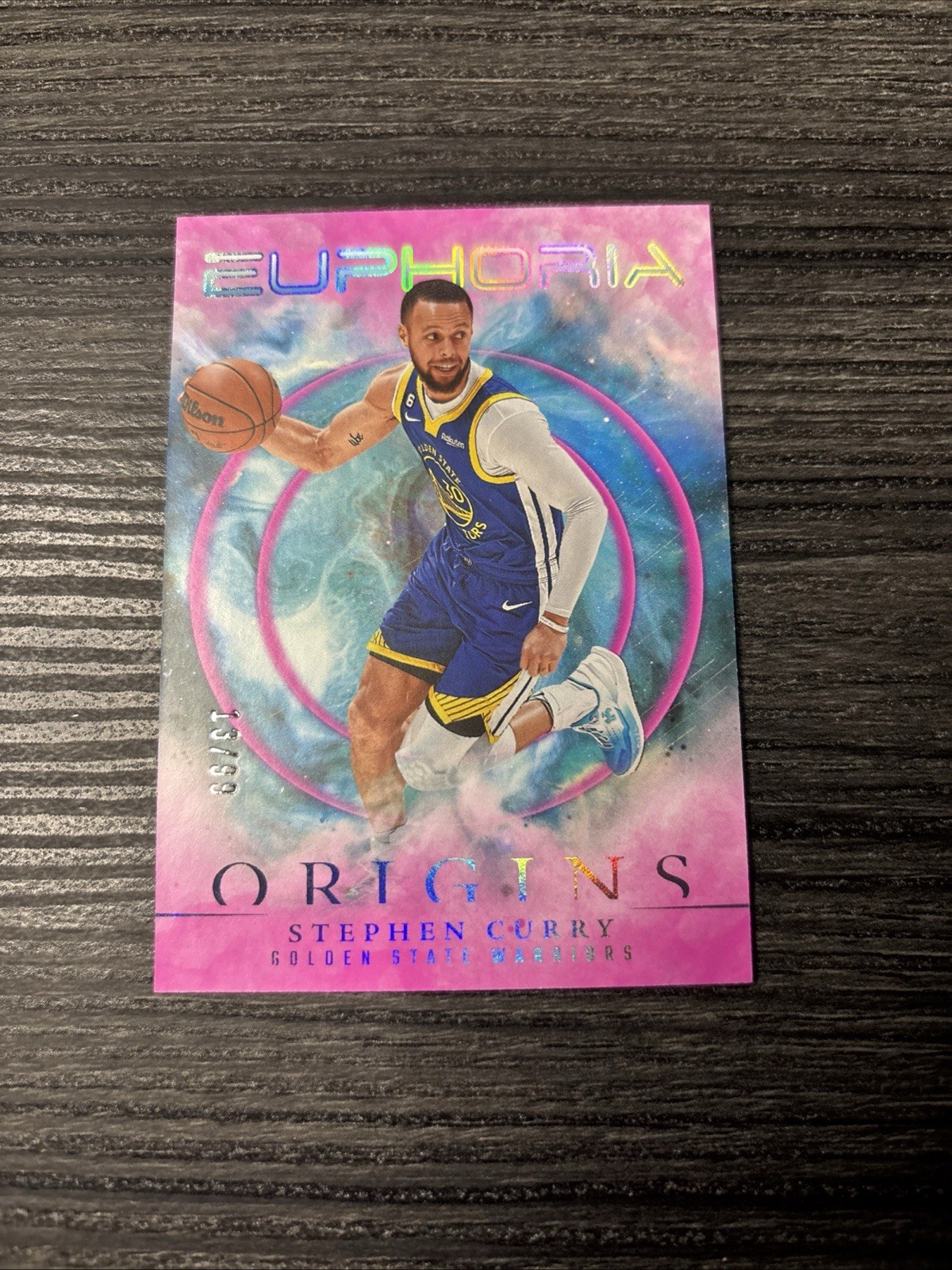 Stephen Curry 2023-24 Origins EUPHORIA Pink #29/99 Golden State Warriors